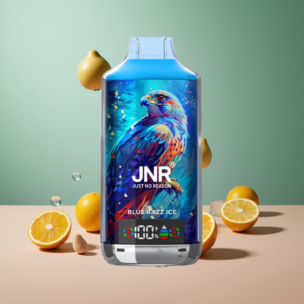 JNR Falcon X 18000 Синьо Малинов Лед 24ml Dual Mesh Type-C