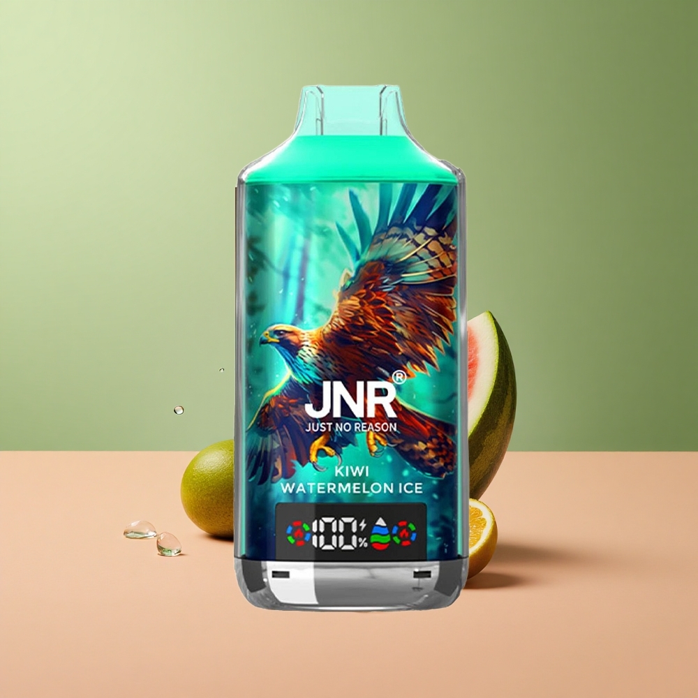 JNR Falcon X 18000 Киви Диня Лед с Dual Mesh Coil и Type-C Quick Charge