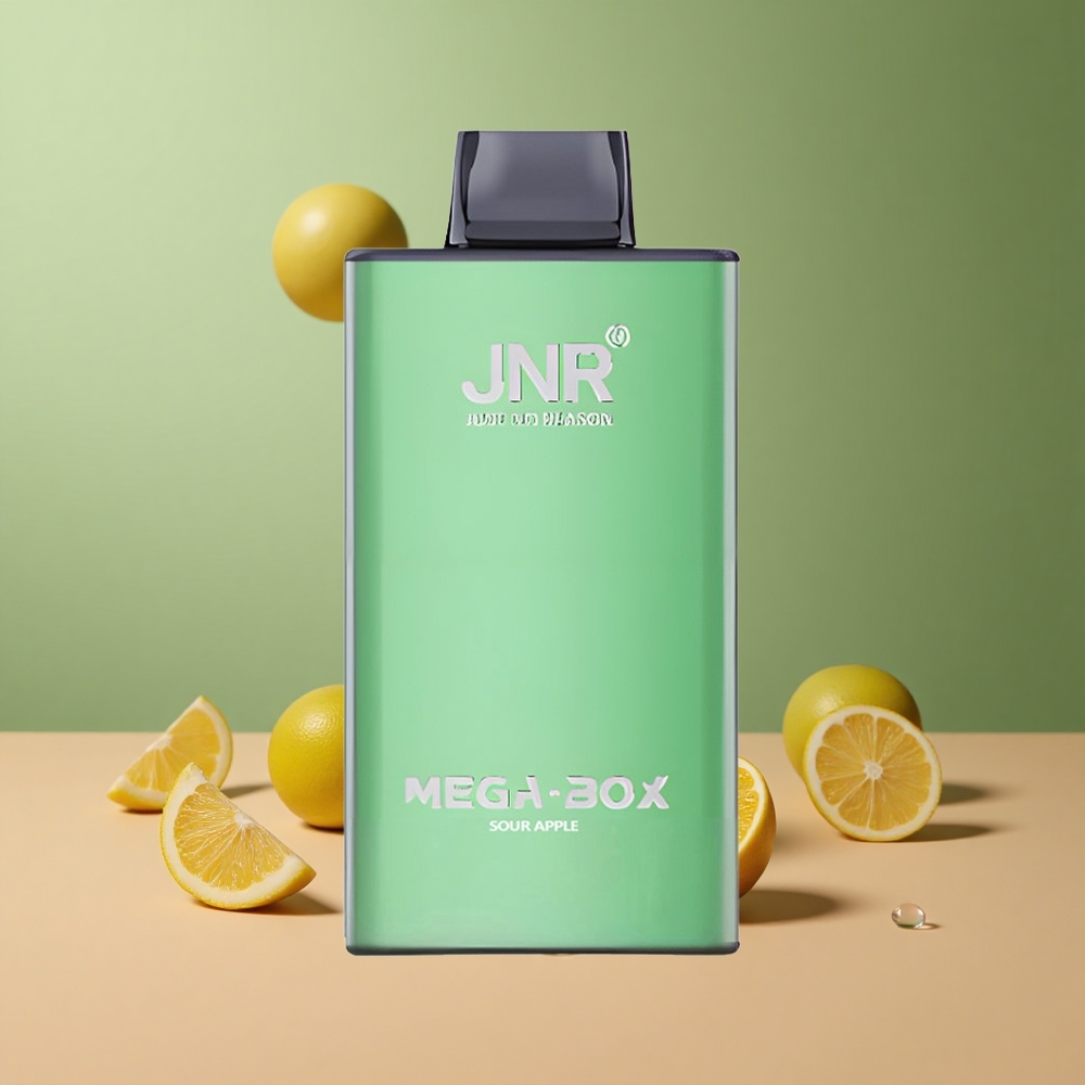 JNR Mega Box 25000 Кисела Ябълка 30мл Dual Mesh