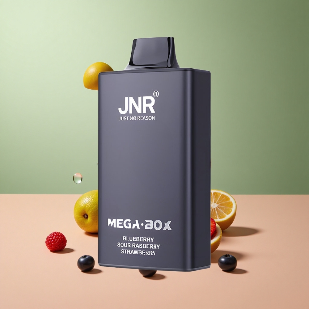 JNR Mega Box 25000 Боровинка Кисела Малина Ягода с Двойна Мрежа и Тип-C Заряда