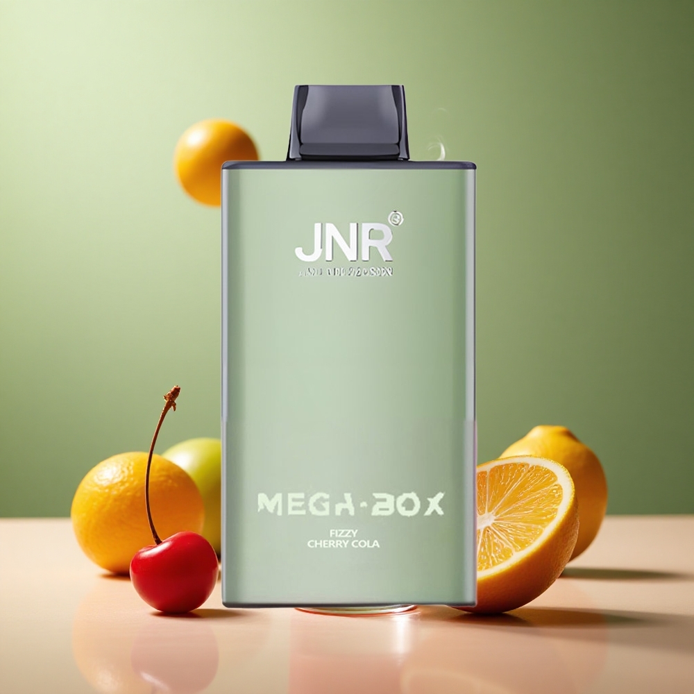 JNR Mega Box 25000 Газирана Черешова Кола с Двойна Мрежа и Тип-C Заряда