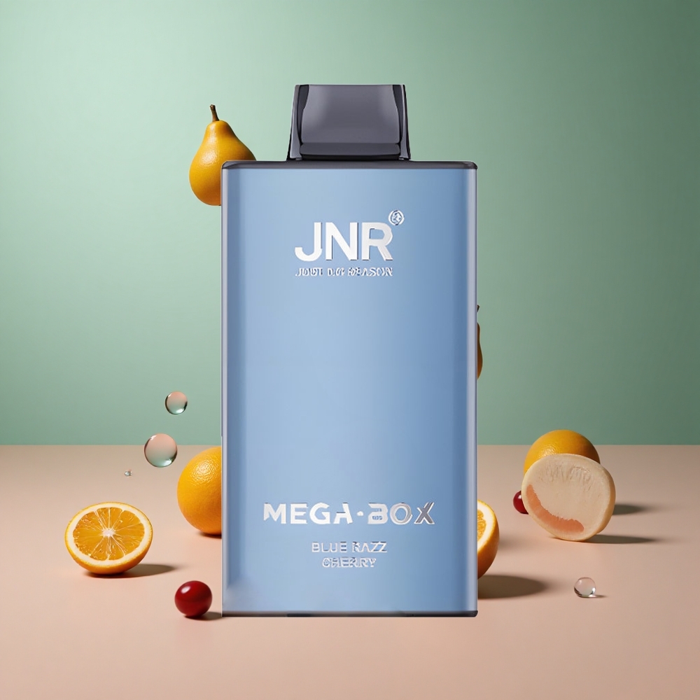 JNR Mega Box 25000 Синьо Малинова Череша с Dual Mesh и Type-C