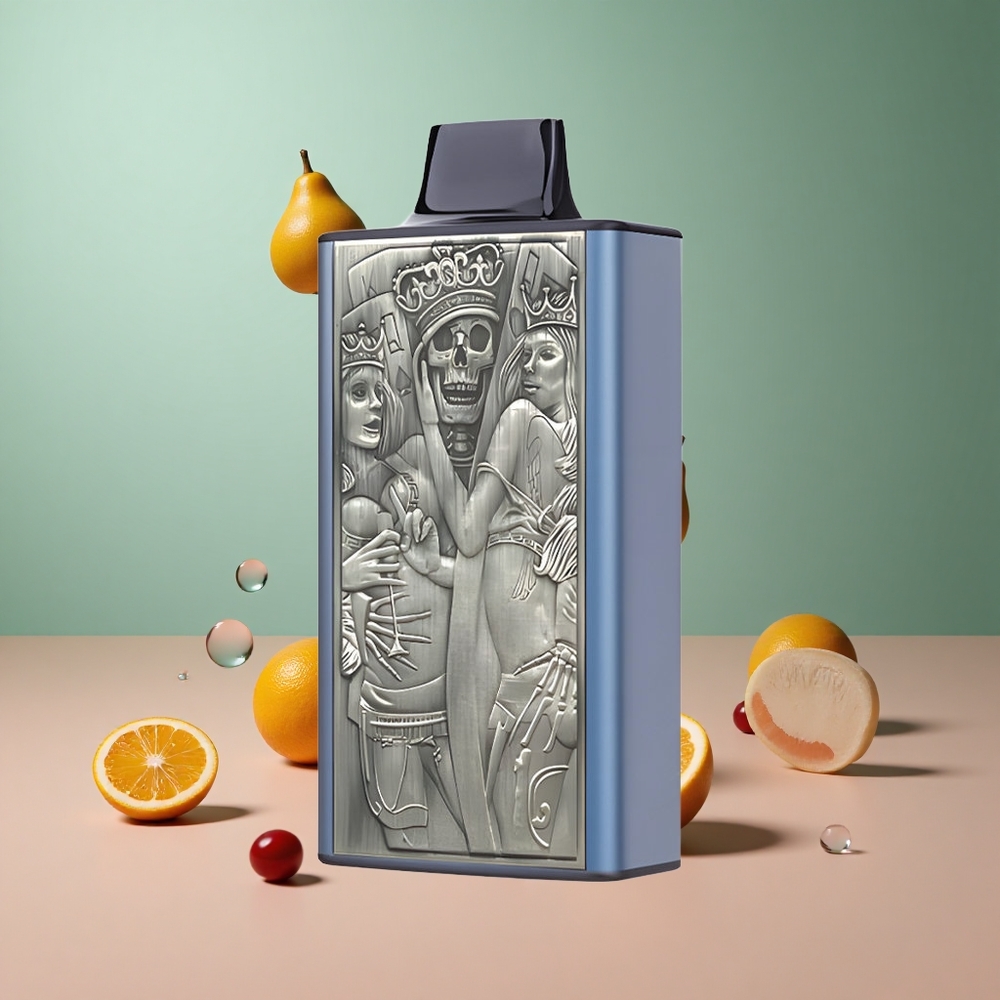 JNR Mega Box 25000 Синьо Малинова Череша с Dual Mesh и Type-C