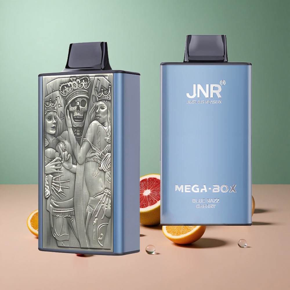 JNR Mega Box 25000 Синьо Малинова Череша с Dual Mesh и Type-C