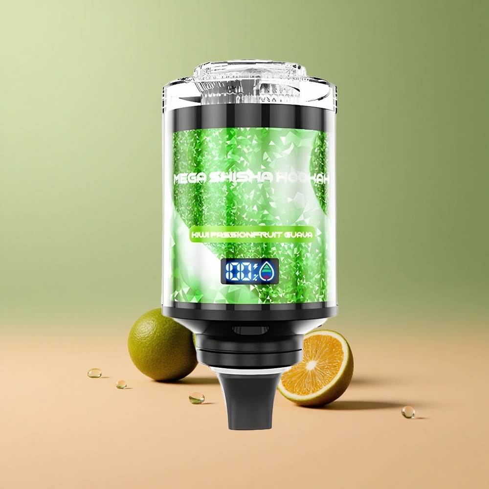 JNR Mega Shisha Hookah 100K Киви Пасънфрут Гуава 60мл 2200мАч
