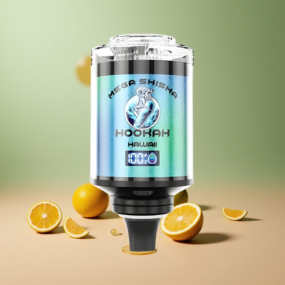 JNR Mega Shisha Hookah 100K Хавай Гигант Шиша с 60мл Капацитет и 2200mAh Батерия