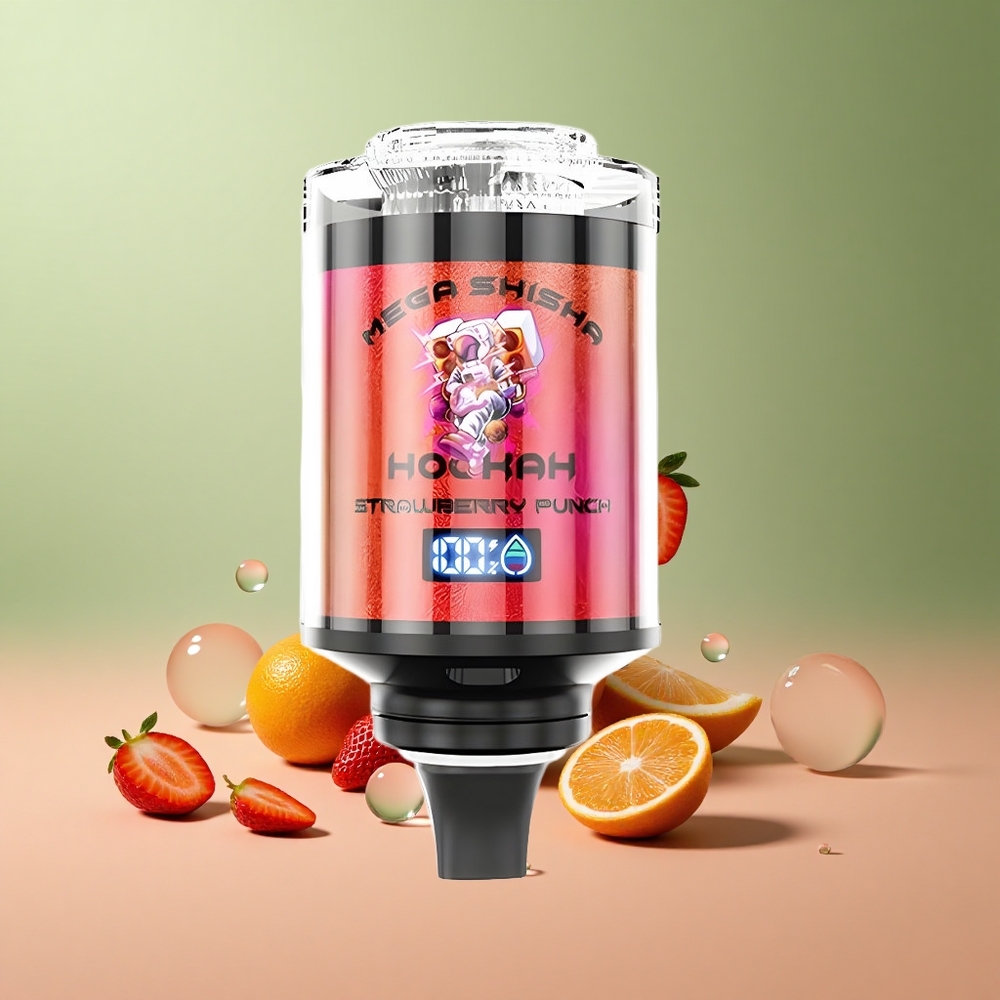 JNR Mega Shisha Hookah 100K Ягодов удар с 60ml капацитет и 2200mAh батерия