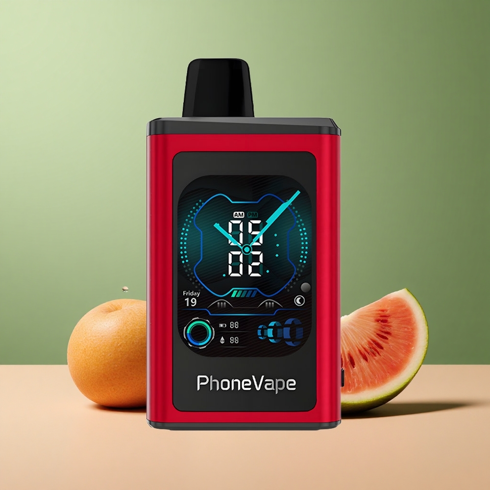 JNR PhoneVape 30000 Праскова Динена Вода с Турбо Режим и Регулируем Въздушен Поток