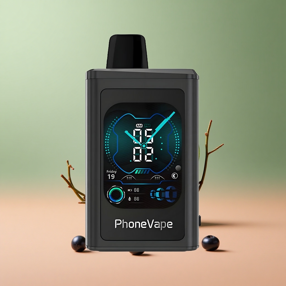 JNR PhoneVape 30000 Боровинкова Диня с Турбо Режим и Регулируем Въздушен Поток