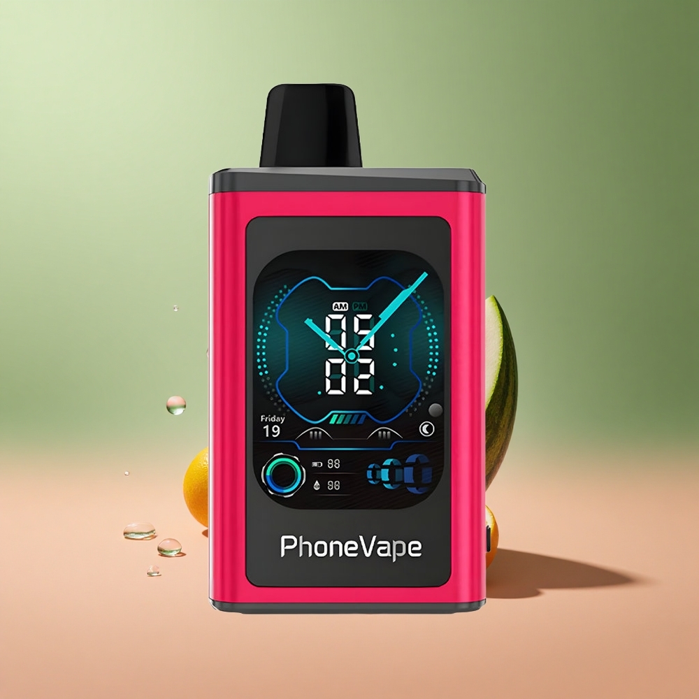 JNR PhoneVape 30000 Диня Лед с Турбо Режим и Пълен Дисплей