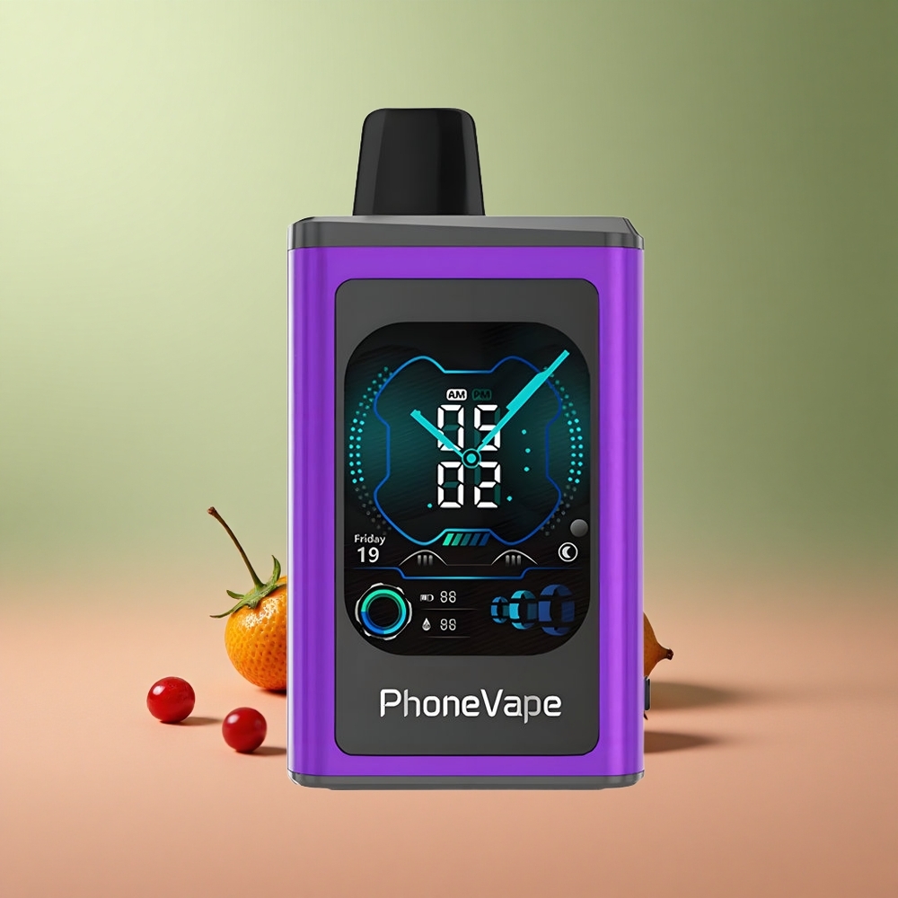 JNR PhoneVape 30000 Черешова Ягодова Малинова с Turbo Режим и Настроима въздушен поток