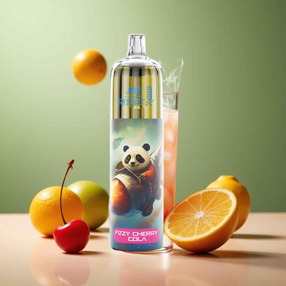 JNR Rocket-X 12400 Газира Черешова Кола с RGB Осветление и Бързо Зареждане