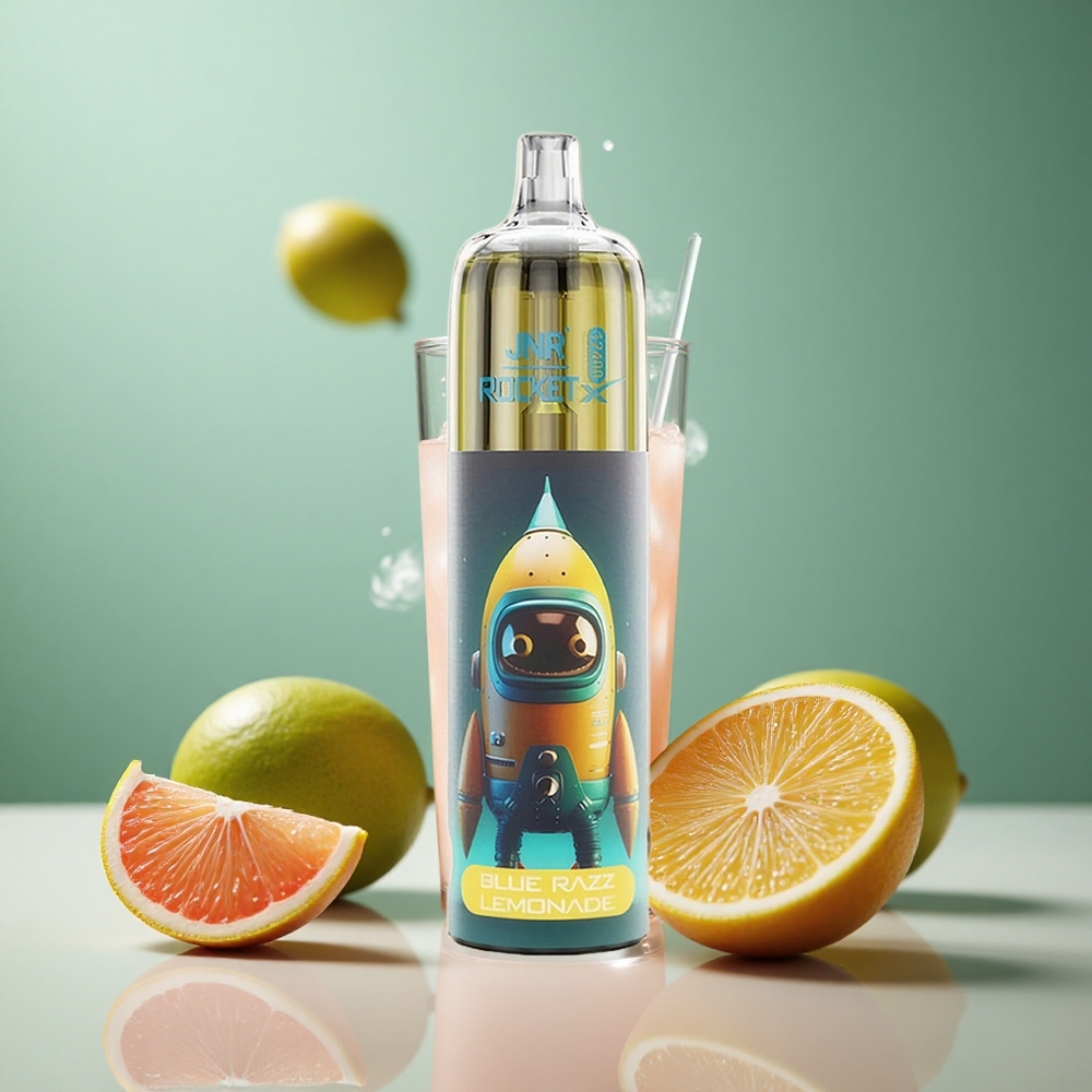 JNR Rocket-X 12400 Син Малинов Лимонада с RGB Осветление и Регулируем Въздушен Поток