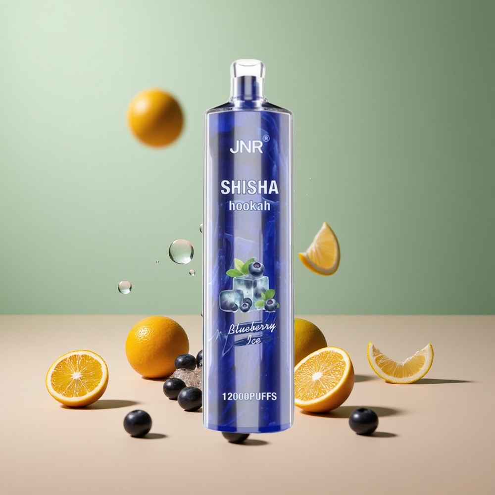 JNR Shisha Hookah 12000 Боровинков Лед 24мл 0.6Ω Mesh