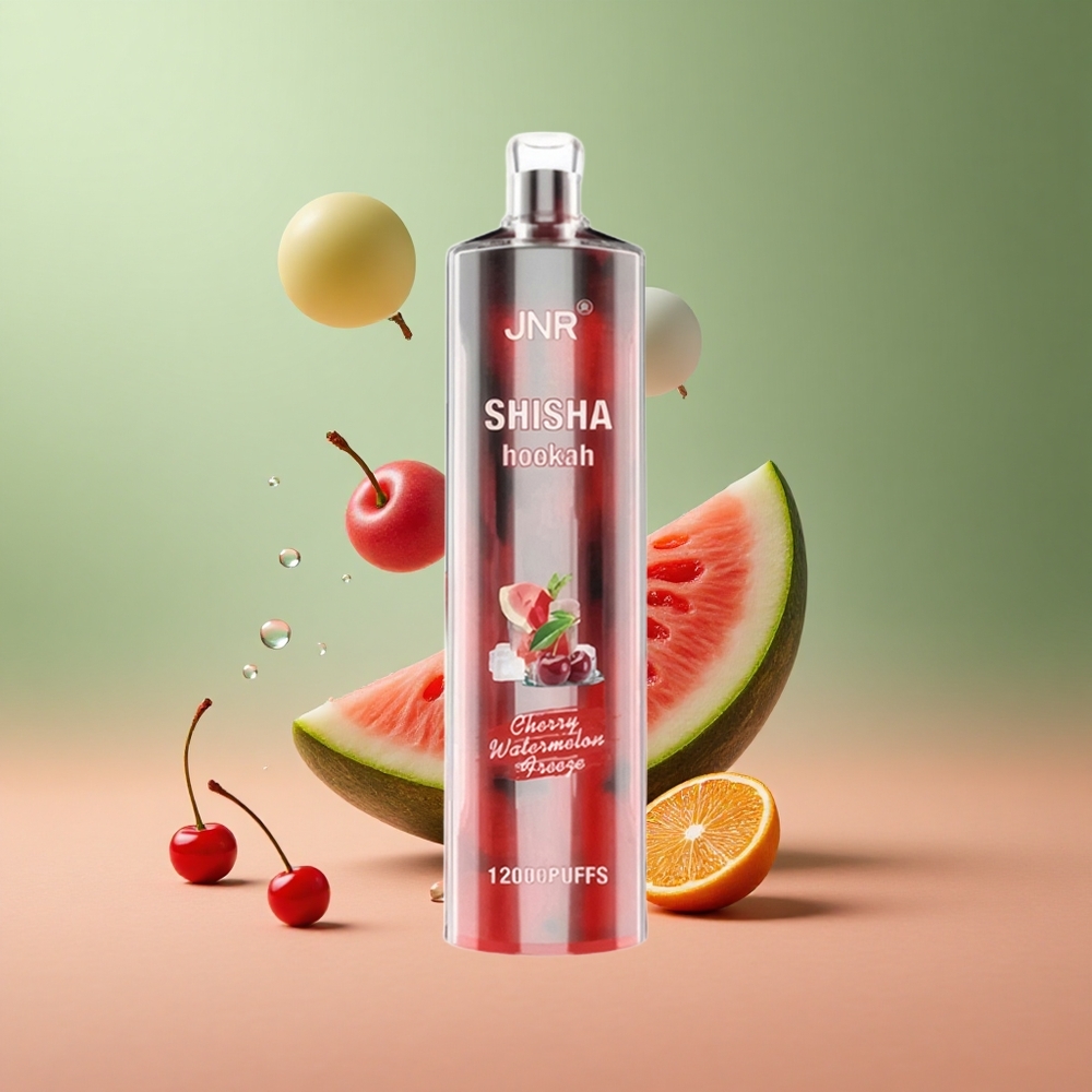 JNR Shisha Hookah 12000 Черешов Диня Фрийз 750mAh 24ml