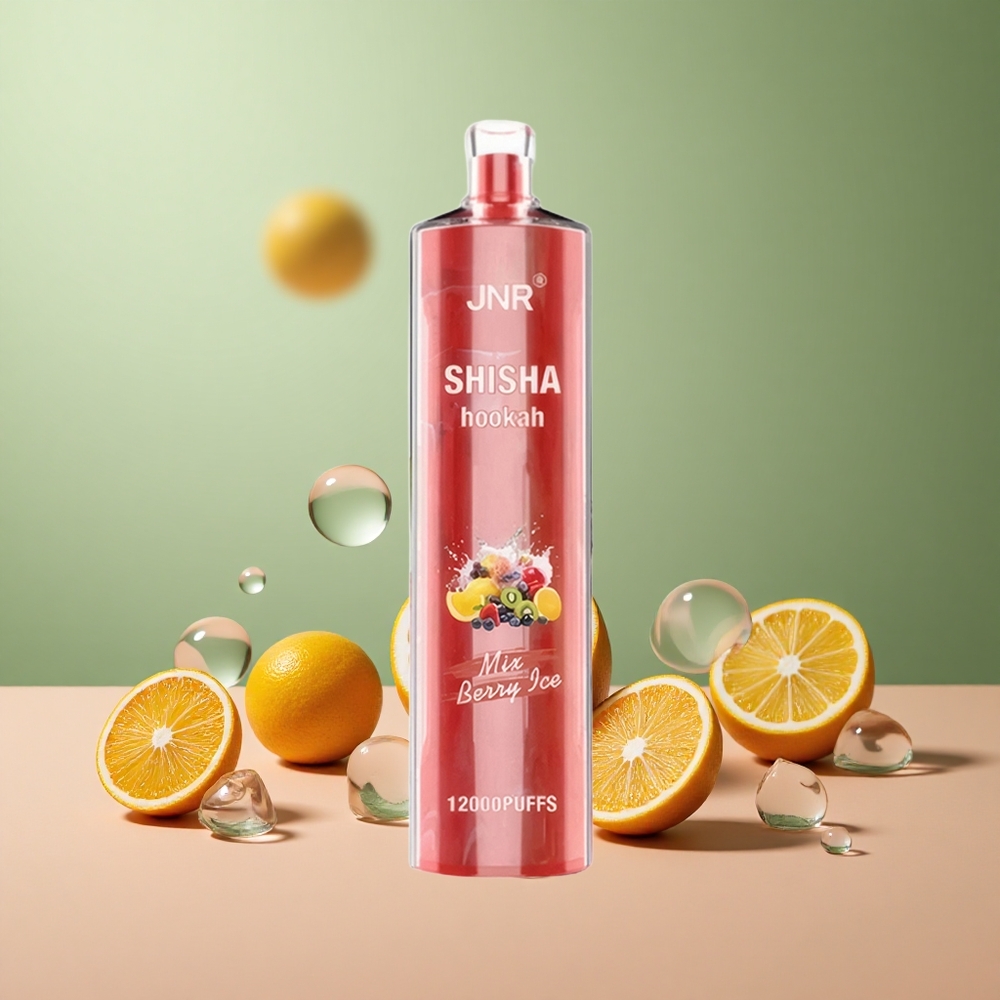 JNR Shisha Hookah 12000 Ягоден Лед 750mAh Тип-C 24ml