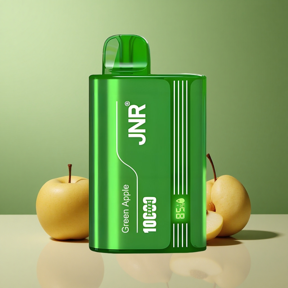 JNR Tank 10000 Зелена Ябълка Праскова Круша с Цифров Дисплей и Бързо Зареждане