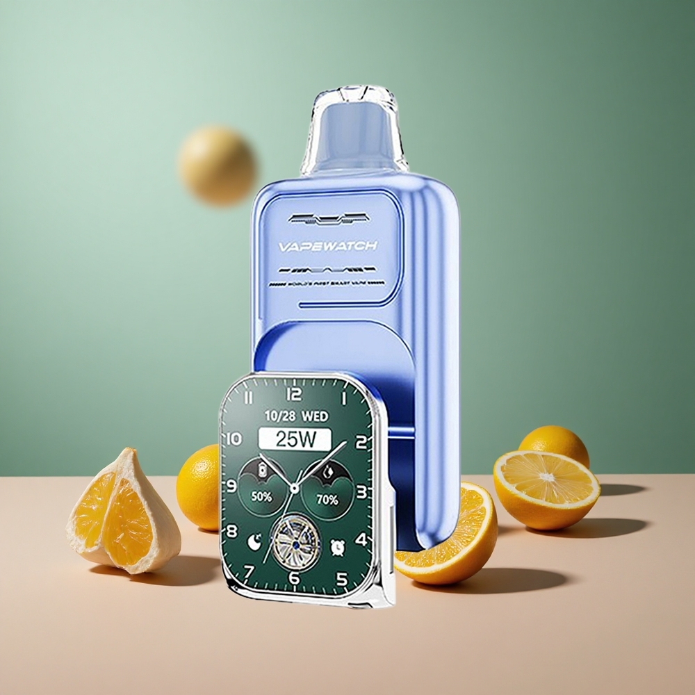 JNR VapeWatch 30000 Синьо Малинов Лед 1000mAh Dual Mesh