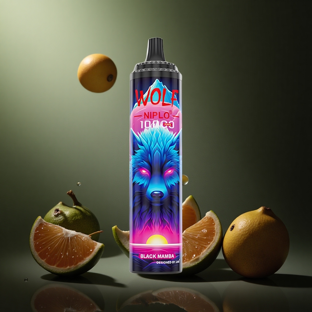 JNR Wolf Niplo 10000 Черна Мамба 20мл 1.0 Ohm Type-C