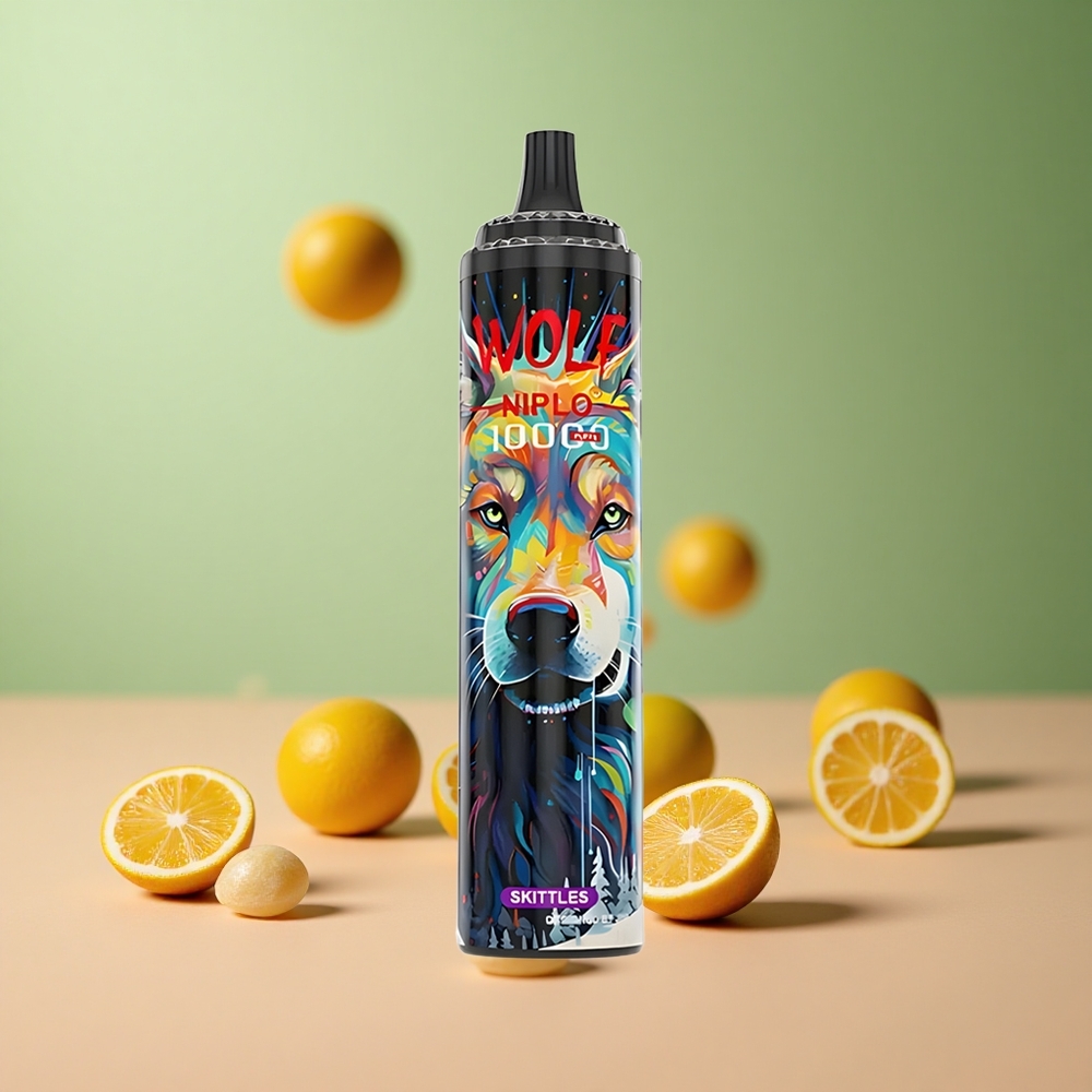 JNR Wolf Niplo 10000 Скитълс 20мл 1.0 Ом Type-C
