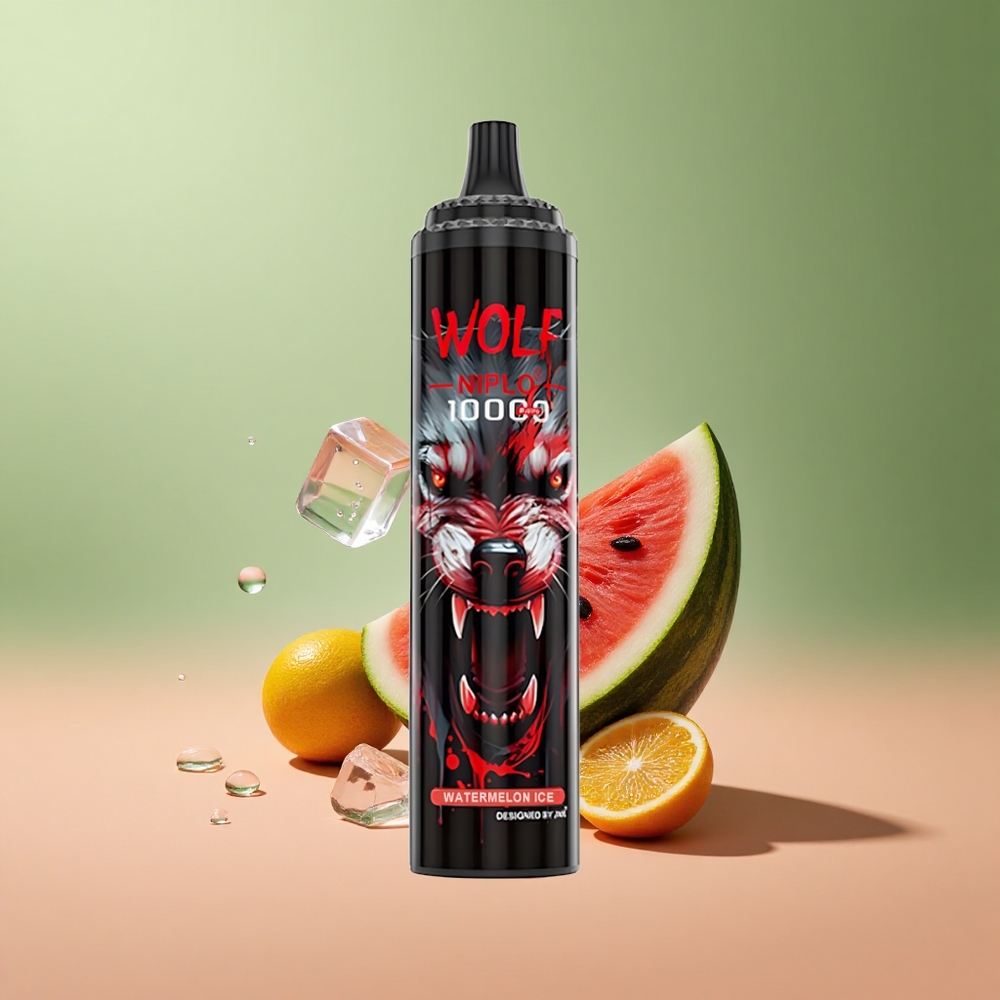 JNR Wolf Niplo 10000 Диня Лед 20ml 1.0 Ohm Type-C