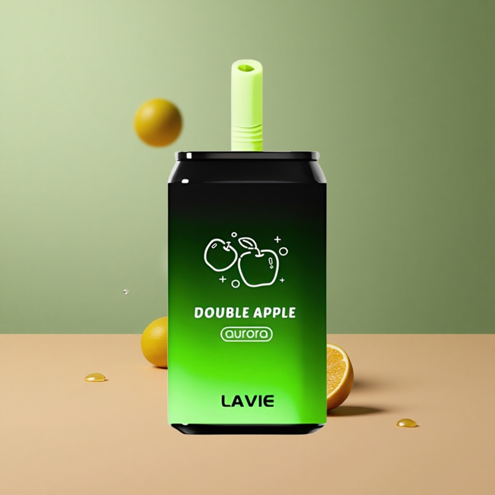 Lavie Aurora 11000 Двойна Ябълка 22ML 650mAh