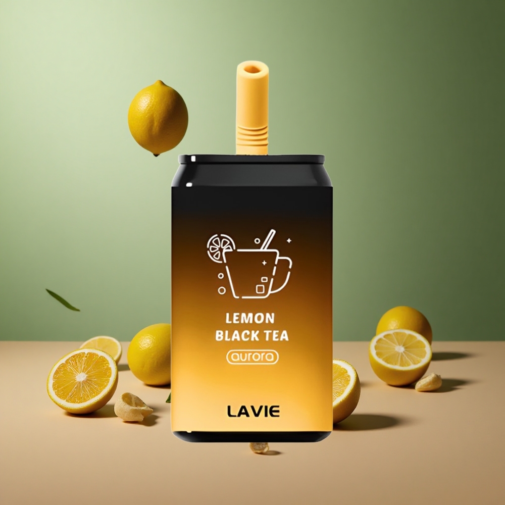Lavie Aurora 11000 Лимонен черен чай 22ML 650mAh
