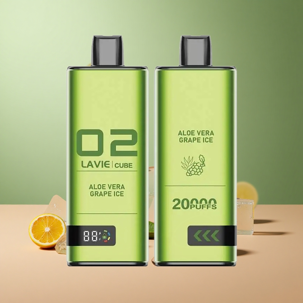 Lavie Cube 20000 Алое Вера Грейп Айс 28ML Тип C