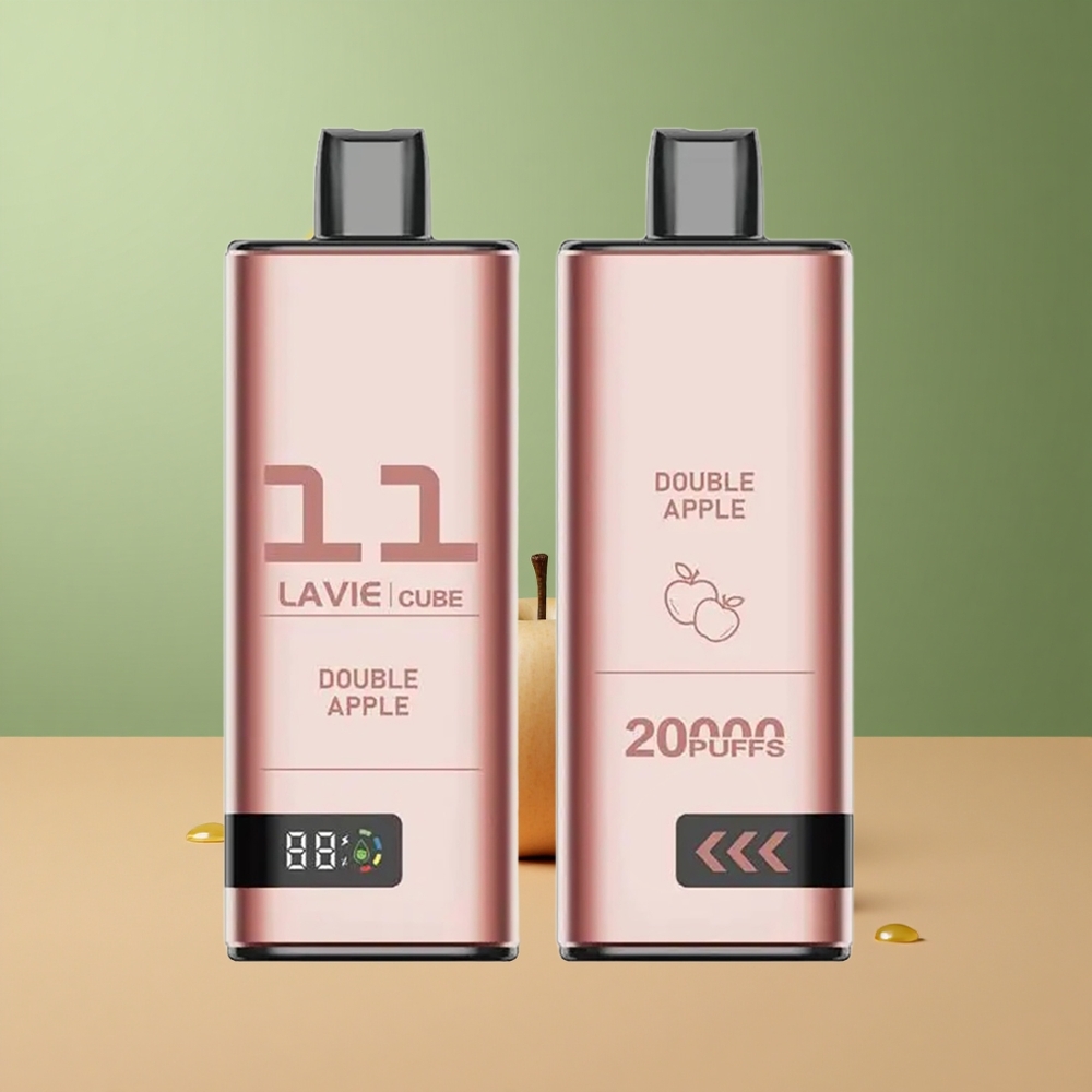 Lavie Cube 20000 Двойна Ябълка 28мл 5%