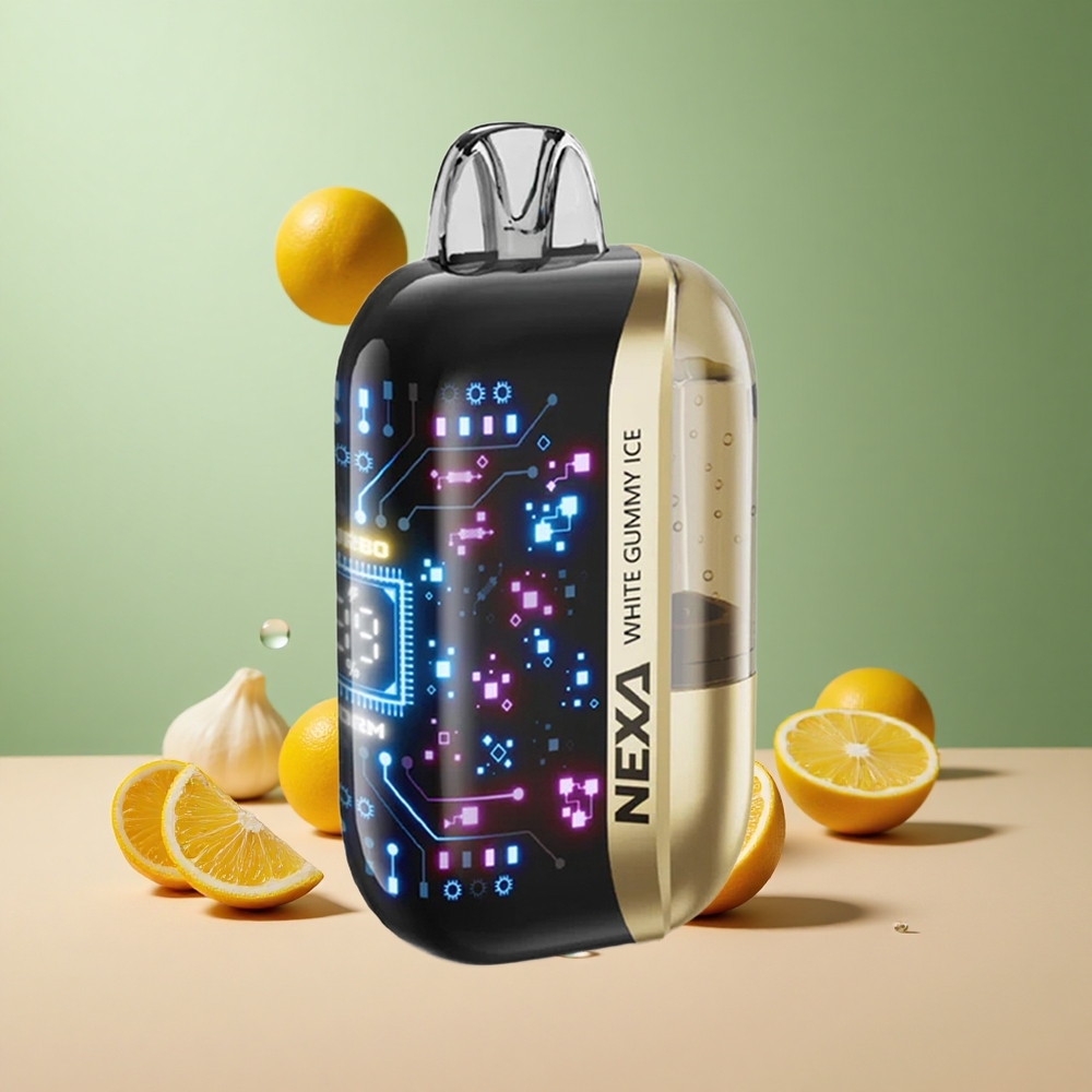 NEXA Ultra 50000 Бял Гъми Айс 20мл 5% Никотин Dual Mesh