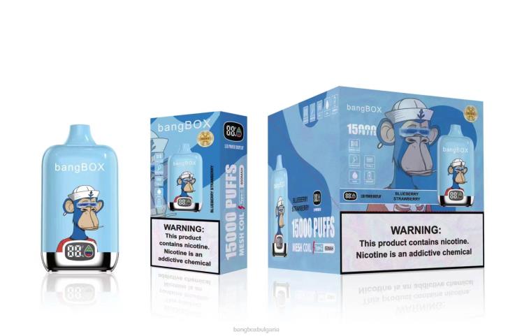 Bang Box София - 6PN4T38 Bang Box 15000 впръсквания боровинка ягода