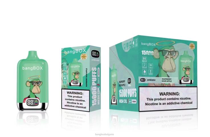 Bang Box София - 6PN4T42 Bang Box 15000 впръсквания малина кисела ябълка