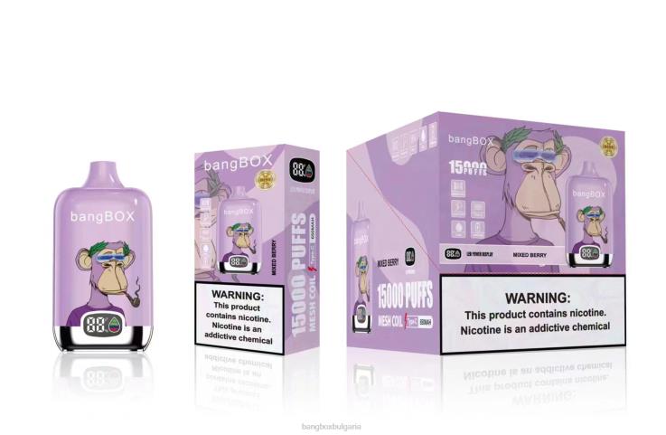 Bang Box Bulgaria - 6PN4T41 Bang Box 15000 впръсквания смесени горски плодове