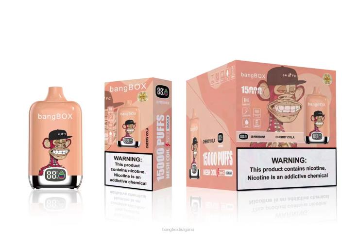 Bang Box Vape - 6PN4T40 Bang Box 15000 впръсквания черешова кола