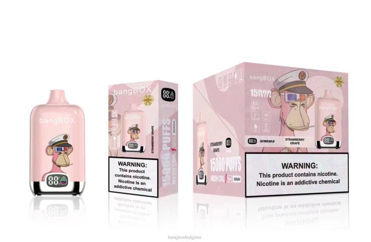 Bang Box Vape - 6PN4T44 Bang Box 15000 впръсквания ягодово грозде