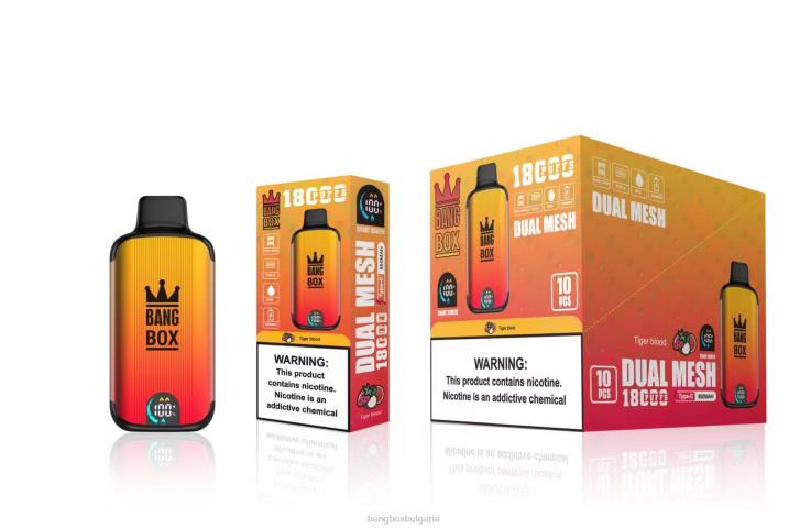 Bang Box София - 6PN4T94 Bang Box 18000 впръсквания тигрова кръв