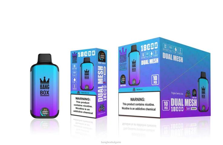 Bang Box Велинград - 6PN4T95 Bang Box 18000 впръсквания троен горски лед