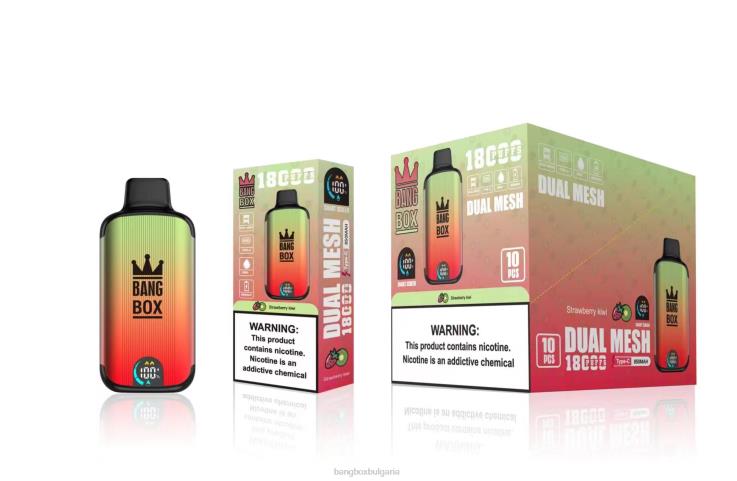 Bang Box Vape - 6PN4T92 Bang Box 18000 впръсквания ягодово киви