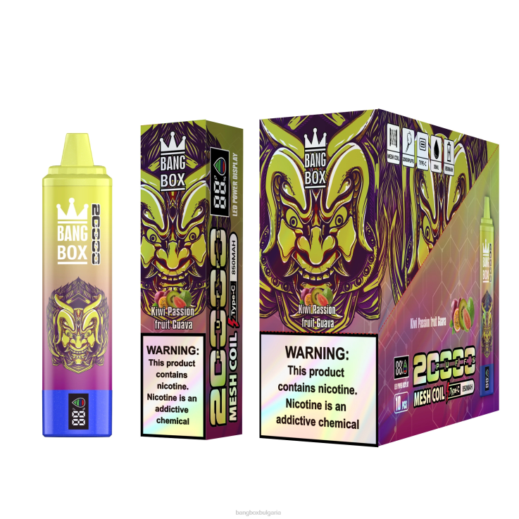 Bang Box София - 6PN4T50 Bang Box Смарт екран с 20 000 впръсквания киви маракуя гуава