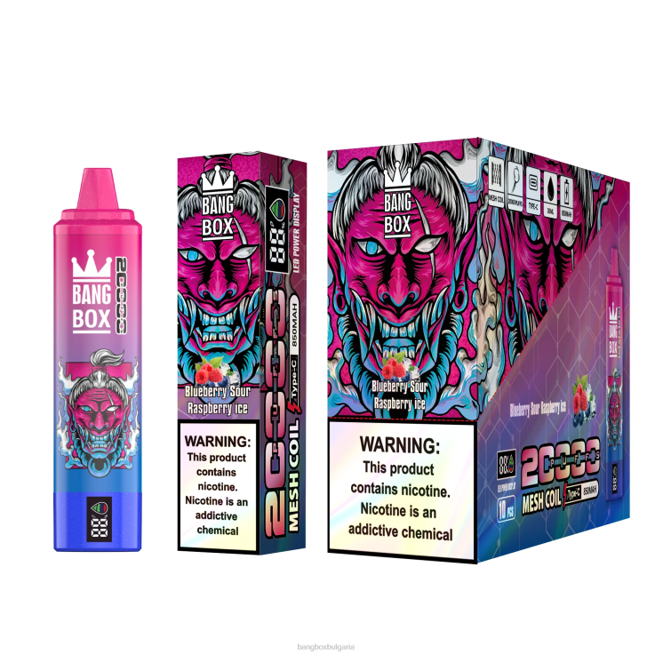 Bang Box Велинград - 6PN4T55 Bang Box Смарт екран с 20 000 впръсквания боровинки кисели малини лед