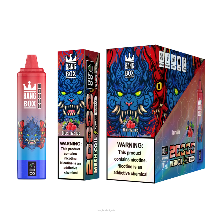 Bang Box Велинград - 6PN4T59 Bang Box Смарт екран с 20 000 впръсквания син раз лед