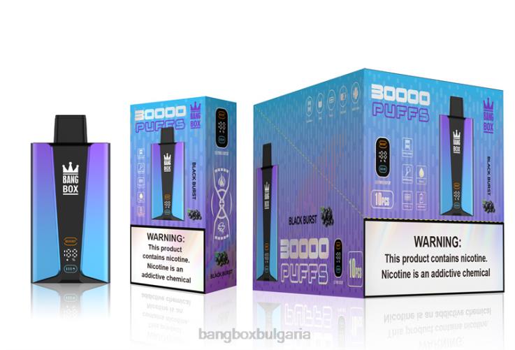 Bang Box Bulgaria - 6PN4T77 Bang Box Смарт екран с 30 000 впръсквания черен взрив