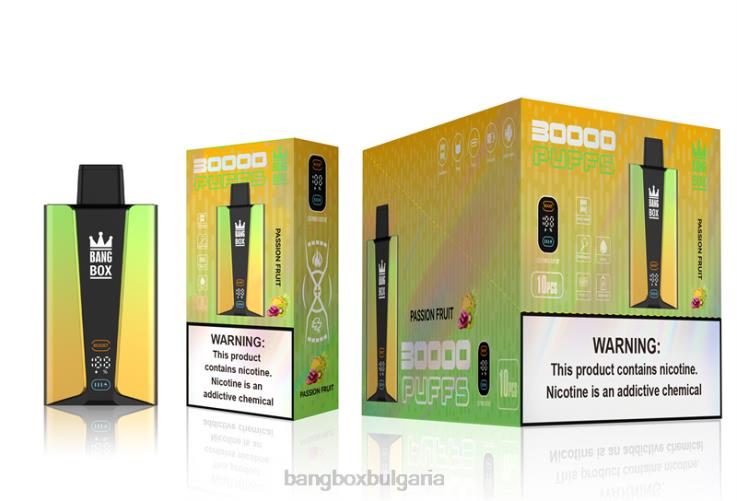 Bang Box Vape - 6PN4T84 Bang Box Смарт екран с 30 000 впръсквания маракуя