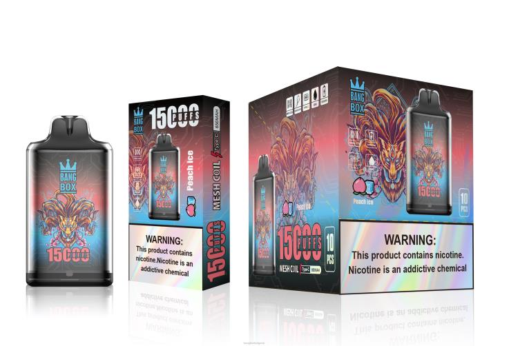 Bang Box София - 6PN4T102 Bang Box s1-15000 впръсквания прасковен лед