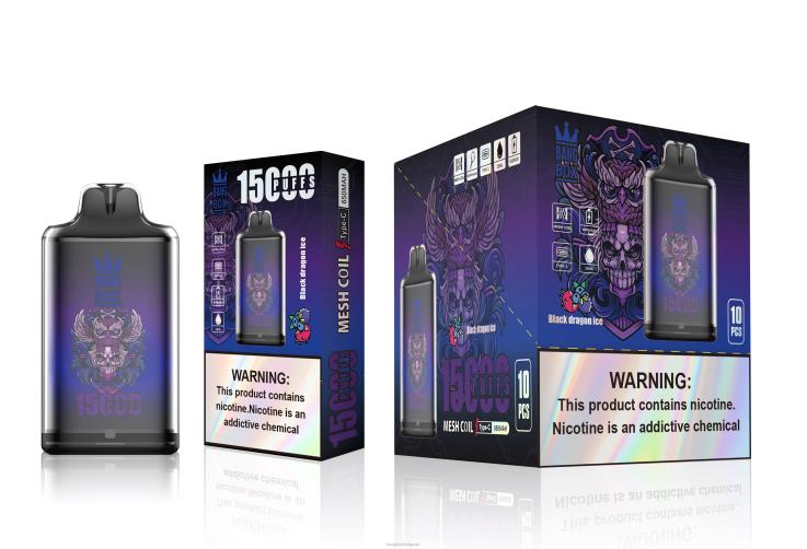 Bang Box София - 6PN4T110 Bang Box s1-15000 впръсквания черен драконов лед