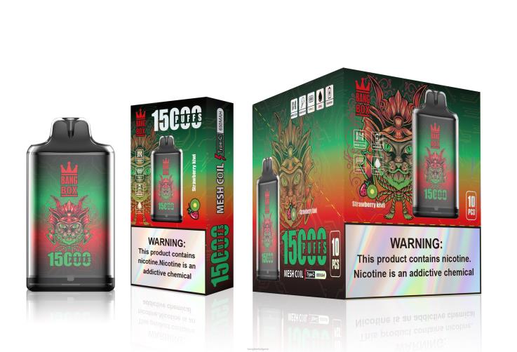 Bang Box Vape - 6PN4T100 Bang Box s1-15000 впръсквания ягодово киви